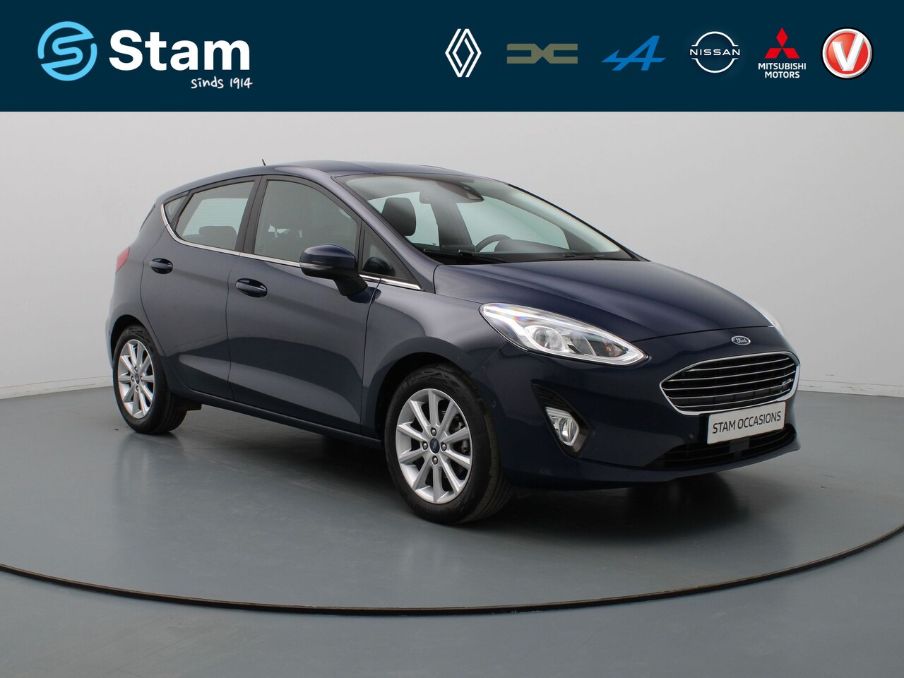 Ford Fiesta - 1.0 EcoBoost Titanium Camera | Adapt. Cruise | Navi | Parkeersens. v+a - AutoWereld.nl