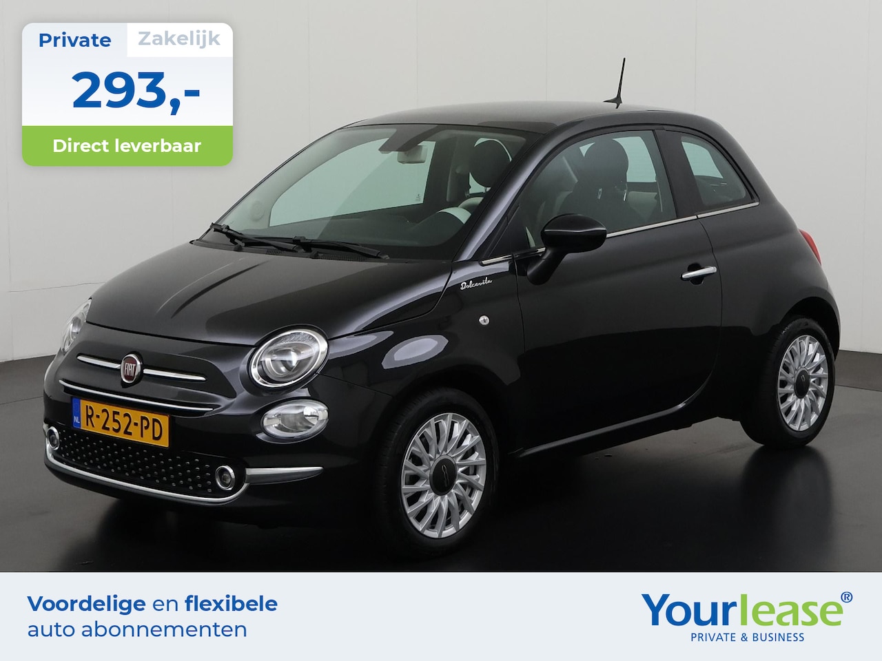 Fiat 500 - 1.0 Hybrid Dolcevita | All-in 293,- Private Lease | Zondag Open! - AutoWereld.nl