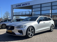 Volvo V60 - 2.0 T6 Recharge 340 pk AWD R-Design Trekhaak Panodak Elek.stoelen + Nappa Leer Stoelverwar