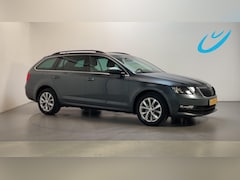 Skoda Octavia Combi - 1.0 TSI 116pk Greentech Business Edition Leder-Stof Navigatie Parkeersensoren Stoelverwarm