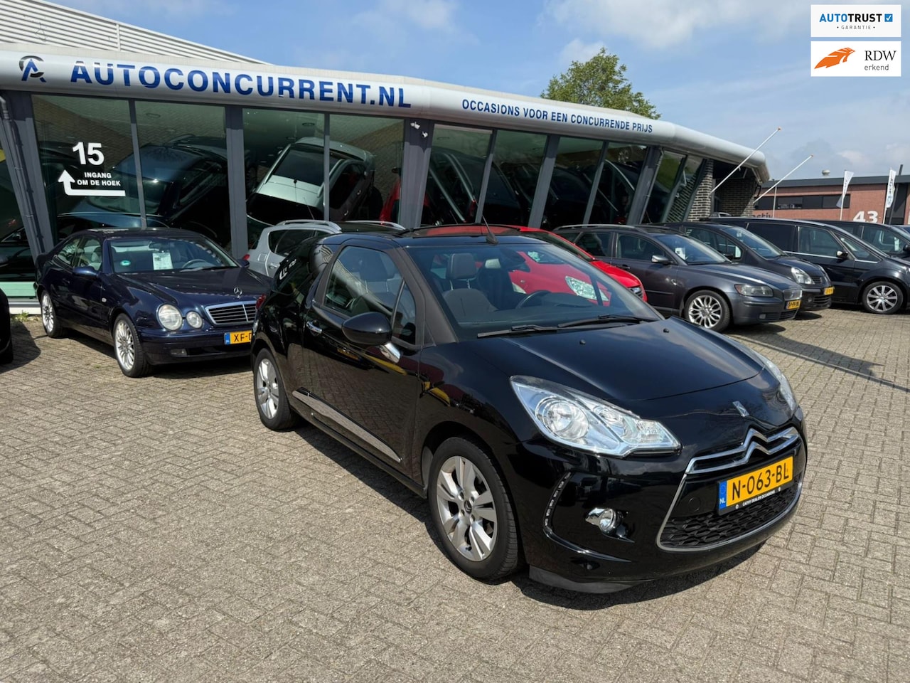 Citroën DS3 Cabrio - 1.6 VTi So Chic 1.6 VTi So Chic, PDC, Nieuwe APK, Inruil mogelijk. - AutoWereld.nl