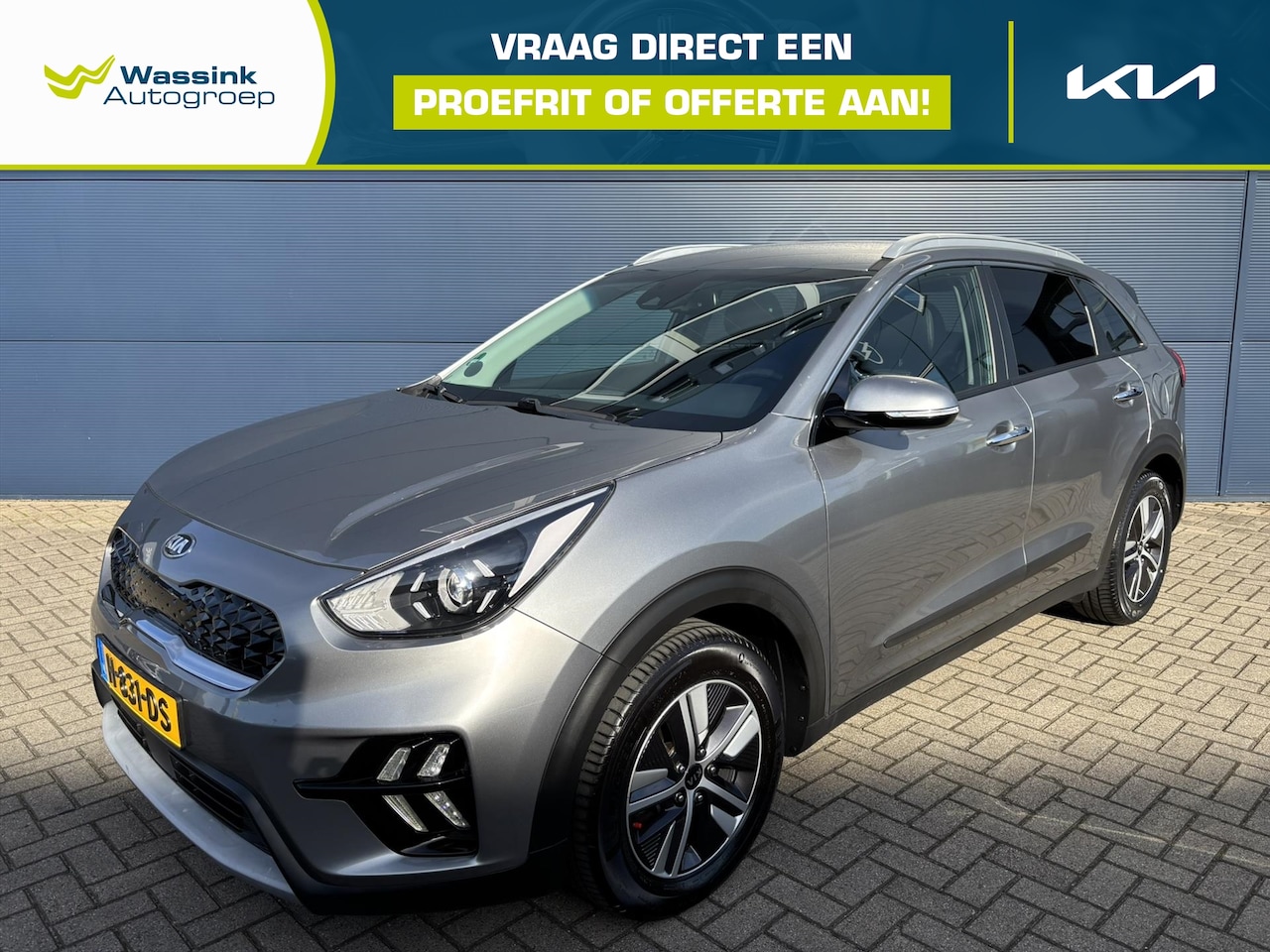 Kia Niro - 1.6 GDi Hybrid 141pk DCT6 DynamicLine | Navigatie | Parkeercamera | Apple Carplay/Android - AutoWereld.nl