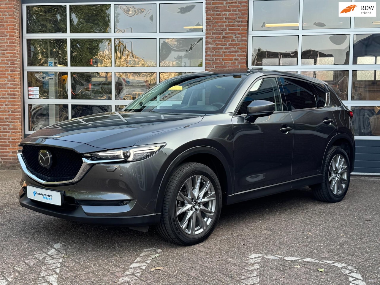 Mazda CX-5 - 2.5 SkyActiv-G 194 Signature 2.5 SkyActiv-G 194 Signature, leder, navi, schuifdak, head up, adapt. cruise, led. - AutoWereld.nl