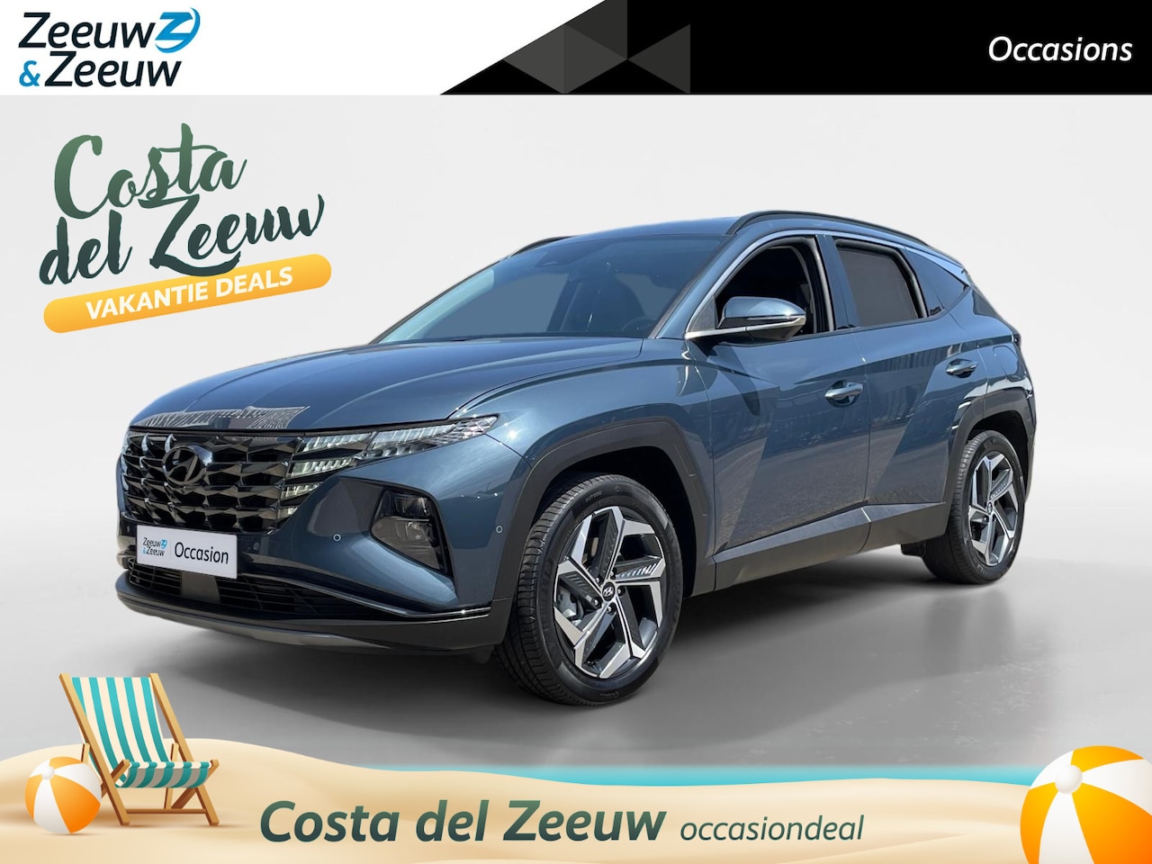 Hyundai Tucson - 1.6 T-GDI PHEV Premium 4WD | Full options! | Leder | Navi | Climate control - AutoWereld.nl