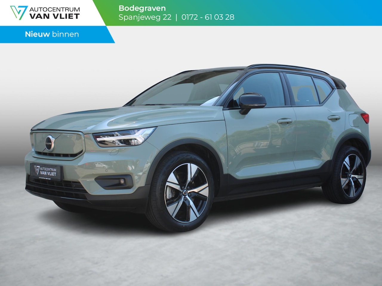Volvo XC40 - Recharge P8 AWD R-Design | SAGE GREEN | SOH 91% | ACHTERUITRIJCAMERA | WARMTEPOMP | - AutoWereld.nl