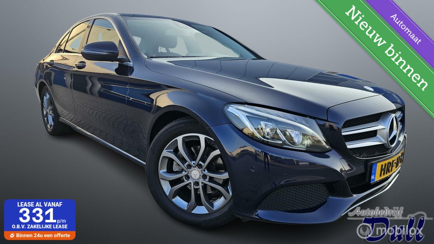 Mercedes-Benz C-klasse - 180 Sport Navi 93265KM Trekhaak nette auto - AutoWereld.nl