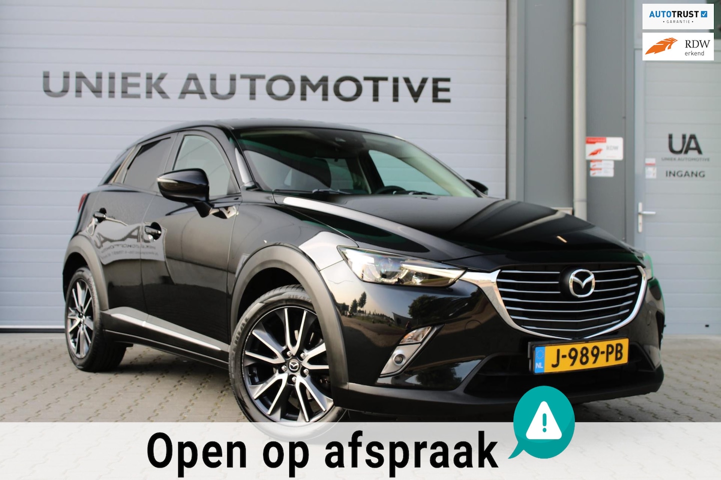 Mazda CX-3 - 2.0 SkyActiv-G 120 TS+ | CAMERA | NAVIGATIE | HEAD-UP | LEDER | 18" | VOL OPTIES! - AutoWereld.nl