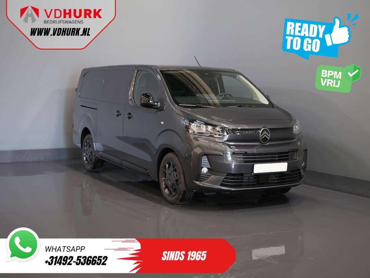 Citroën Jumpy - 2.0 HDI 180 pk Aut. L3 BPM VRIJ! 2xSchuifdeur/ Virtual cockpit/ Carplay/ Camera/ PDC/ Crui - AutoWereld.nl