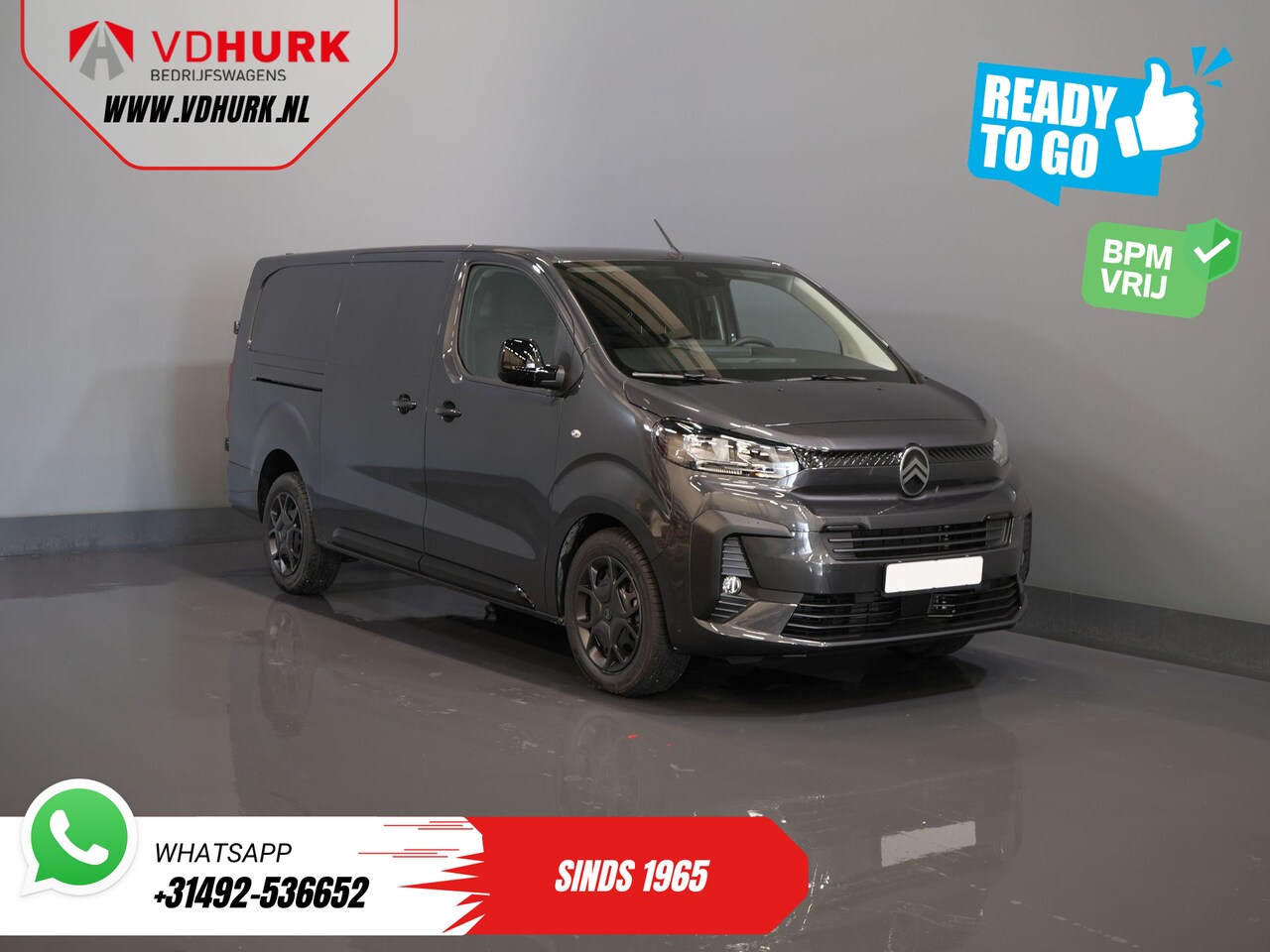 Citroën Jumpy - 2.0 HDI 180 pk Aut. L3 BPM VRIJ! Virtual cockpit/ Carplay/ Camera/ PDC/ Cruise/ Airco - AutoWereld.nl