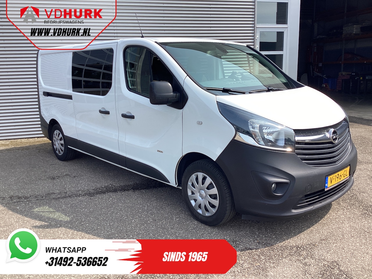 Opel Vivaro - 1.6 CDTI 125 pk L2 DC Dubbel Cabine EXPORT ONLY Climate/ Navi/ Cruise/ Camera/ PDC - AutoWereld.nl