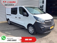 Opel Vivaro - 1.6 CDTI 125 pk L2 DC Dubbel Cabine EXPORT ONLY Climate/ Navi/ Cruise/ Camera/ PDC