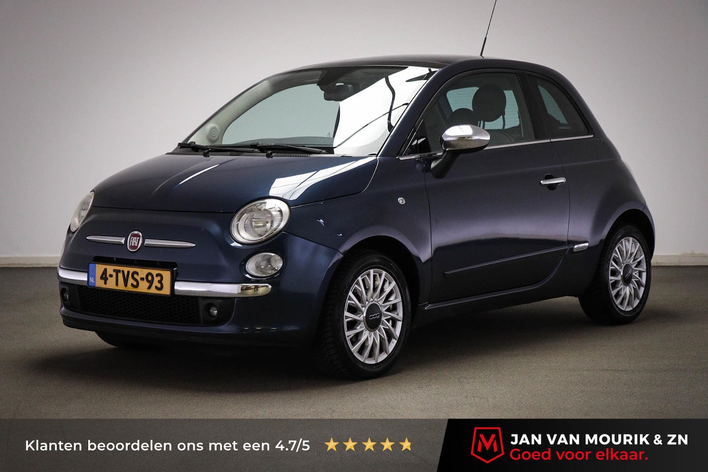 Fiat 500 - 1.2 Naked | PANORAMADAK | CLIMA | 15" - AutoWereld.nl