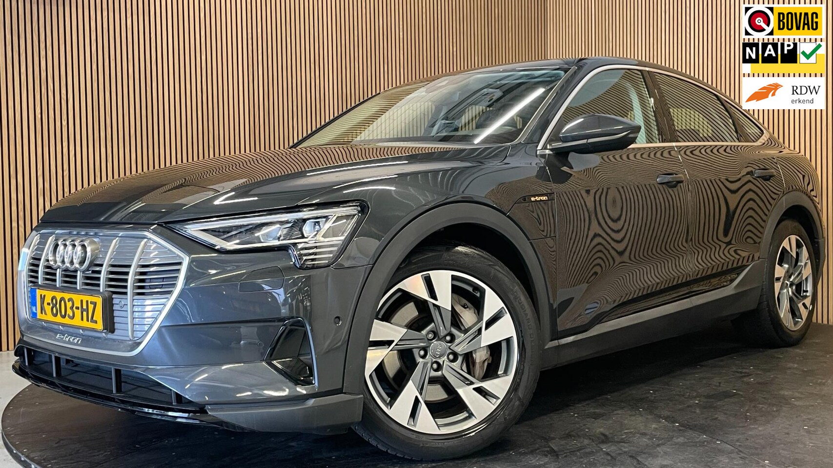 Audi e-tron Sportback - 50 Quattro |CLIMA|CRUISE|ELEK. INTERIEUR|ELEK. KLEP|NL-AUTO|1e-EIG|INCL. BTW| - AutoWereld.nl