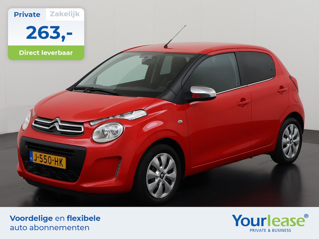 Citroën C1 - 1.0 VTi Feel | All-in 263,- Private Lease | Zondag Open! - AutoWereld.nl