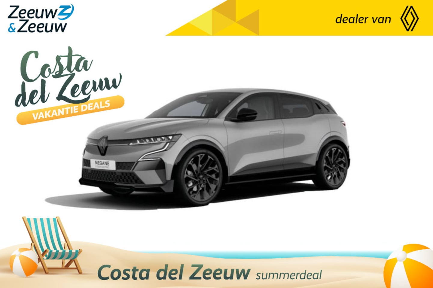 Renault Mégane E-Tech - comfort range esprit alpine MY25 | 1x uit voorraad leverbaar | Profiteer nu van €1000,- vo - AutoWereld.nl