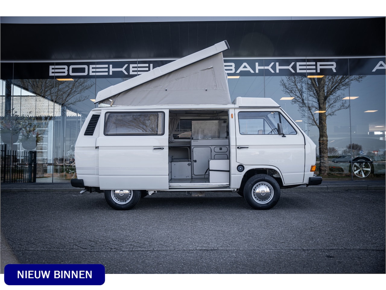 Volkswagen T3 - Camper WESTFALIA JOKER TURBO D 51 KW ** Orig. NL** HEFDAK** Volledige historie aanwezig - AutoWereld.nl