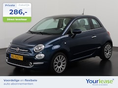 Fiat 500 - 1.2 Lounge | All-in 286, - Private Lease | Zondag Open