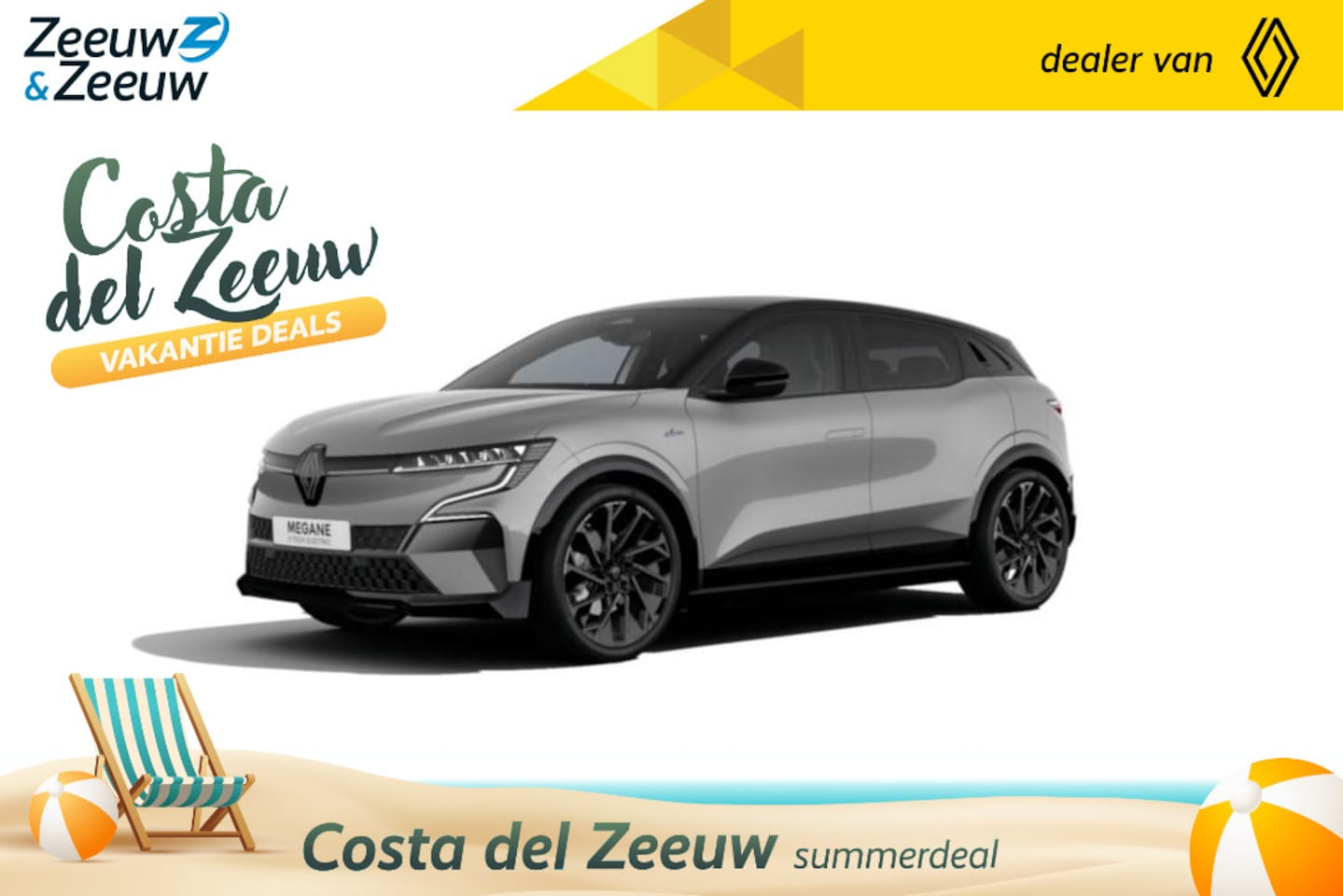Renault Mégane E-Tech - comfort range esprit alpine MY25 | 1x uit voorraad leverbaar | Profiteer nu van €1000,- vo - AutoWereld.nl