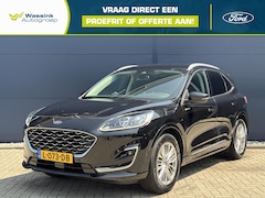 Ford Kuga - 2.5 PHEV e-CVT 225pk Vignale | Leder | Stoel-, Stuur & Voorruitverwarming | Trekhaak | Cam