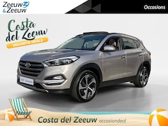 Hyundai Tucson - 1.6 T-GDi Premium 4WD | Unieke km stand | Schuif- kanteldak | Leder | Stoelverwarming