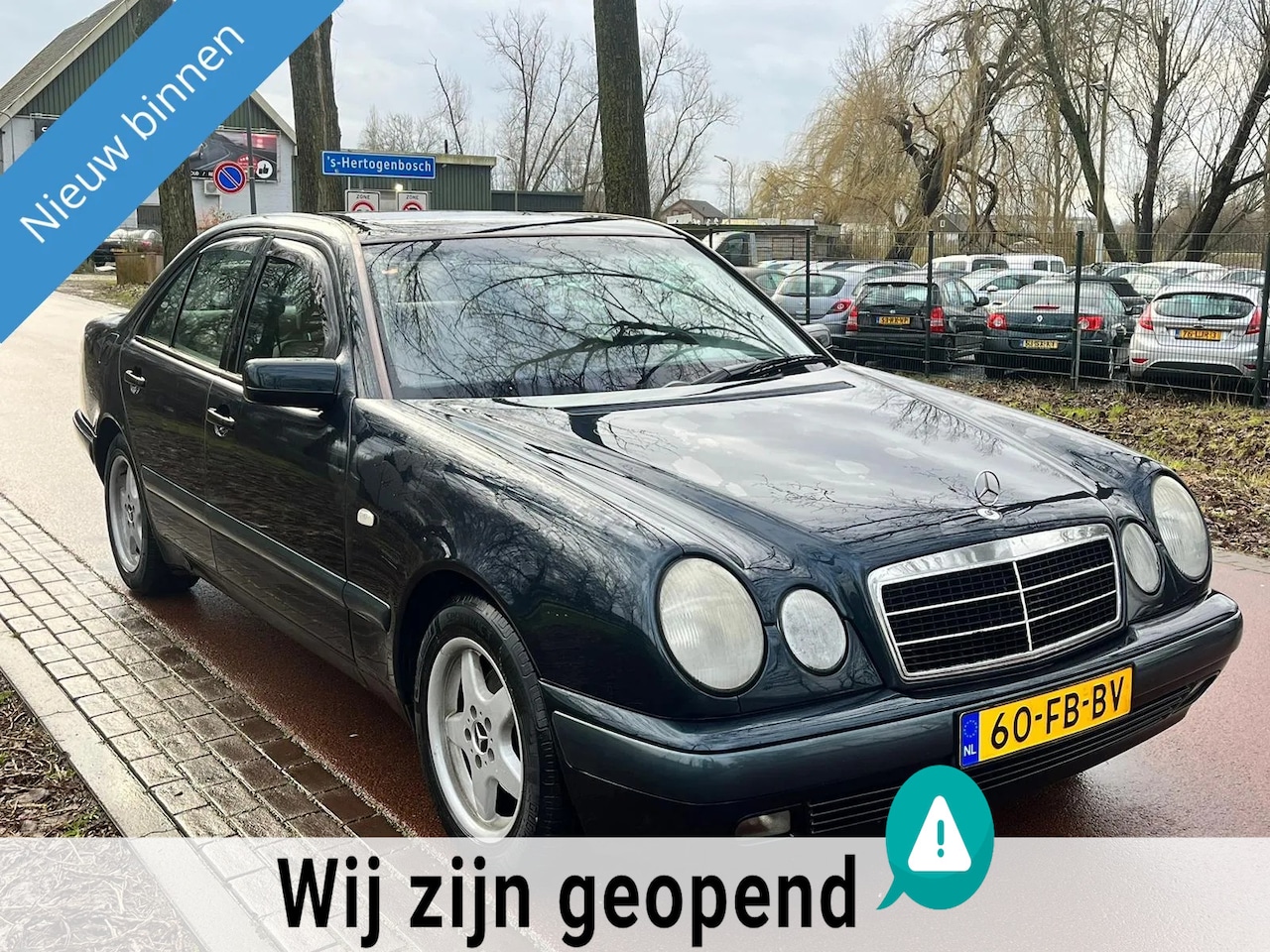 Mercedes-Benz E-klasse - 200 AIRCO!LEDER!HANDBAK!APK!KOOPJE! - AutoWereld.nl