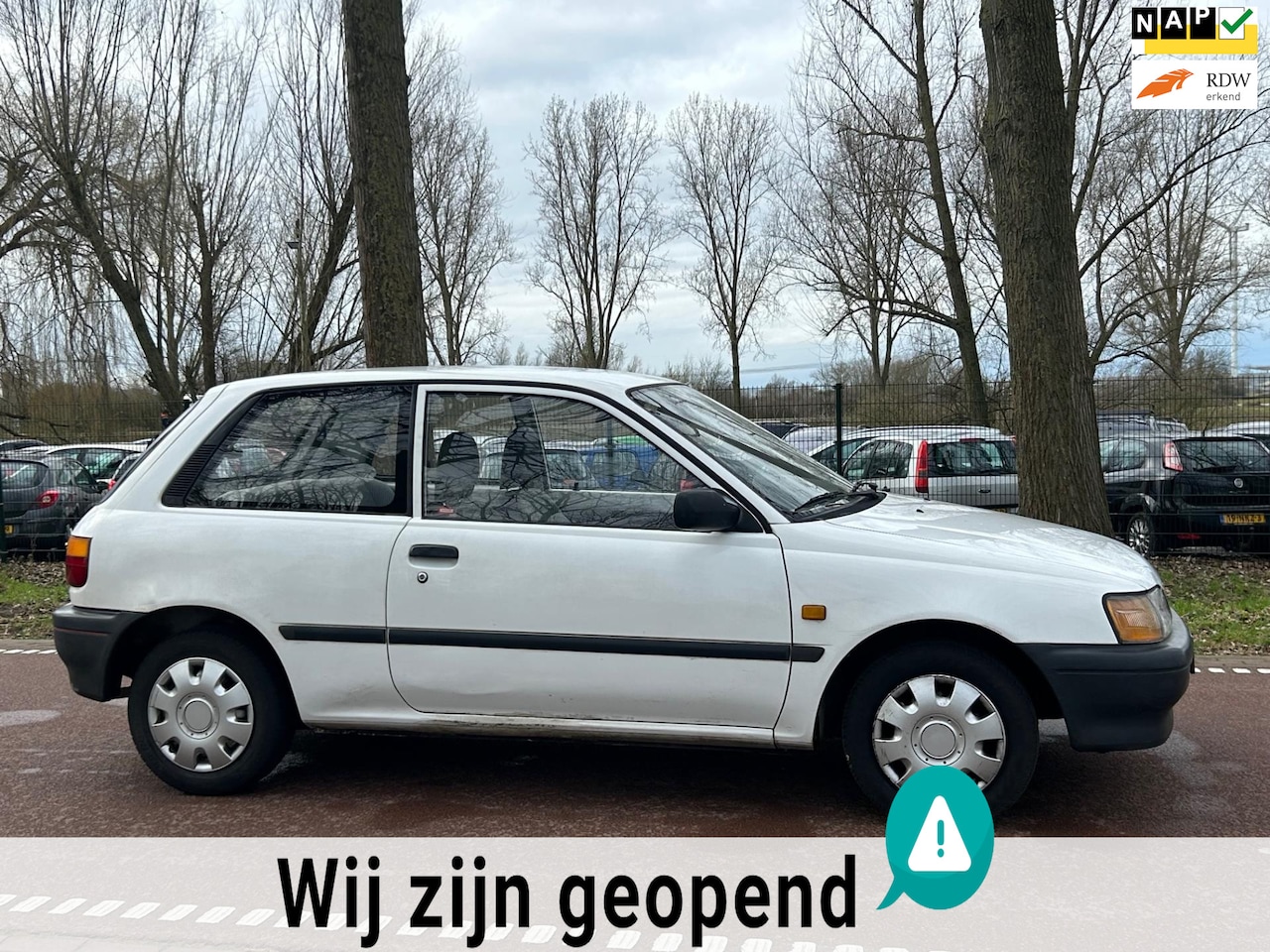 Toyota Starlet - 1.3 XL AUTOMAAT!APK 2026!KOOPJE! - AutoWereld.nl