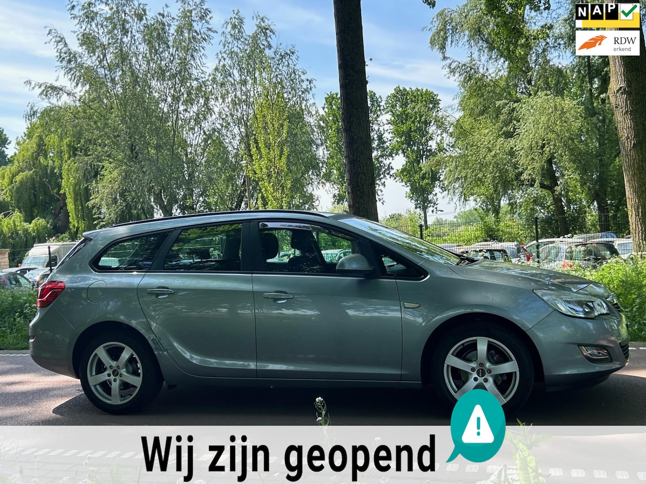 Opel Astra Sports Tourer - 1.4 Turbo Edition AIRCO!6BAK!APK!KOOPJE! - AutoWereld.nl