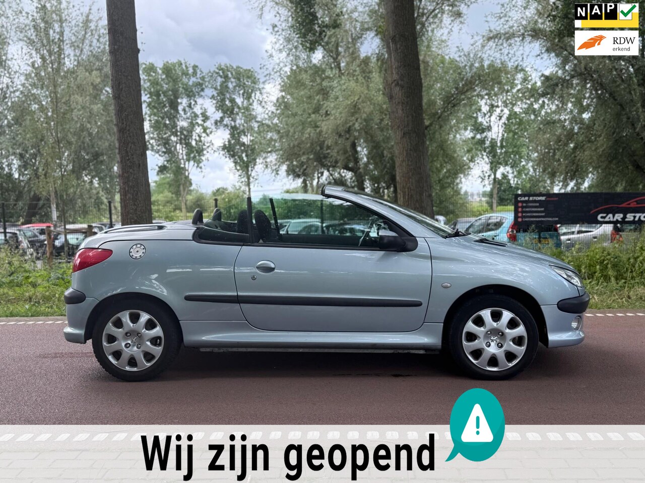 Peugeot 206 CC - 1.6-16V AIRCO!APK!CABRIO!KOOPJE! - AutoWereld.nl