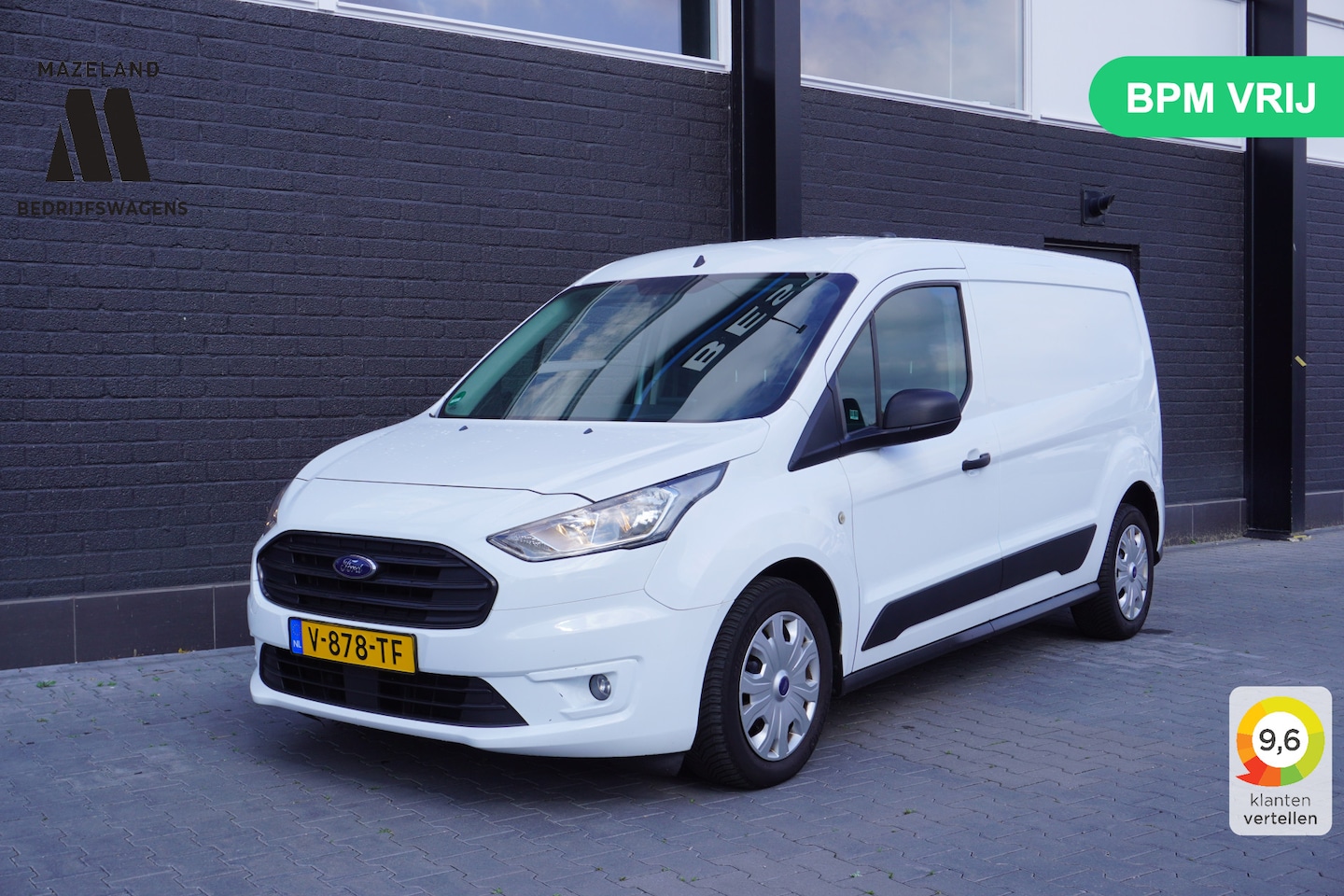 Ford Transit Connect - 1.5 EcoBlue 100PK L2 EURO 6 - Airco - Navi - Cruise - € 8.900,- Excl. - AutoWereld.nl