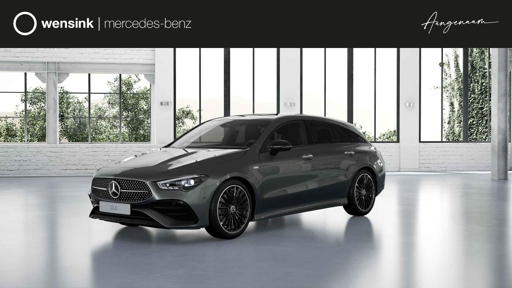 Mercedes-Benz CLA-klasse Shooting Brake - 250 e Business Solution AMG | Panoramaschuifdak in glas | Nightpakket | 19 inch AMG-velgen - AutoWereld.nl