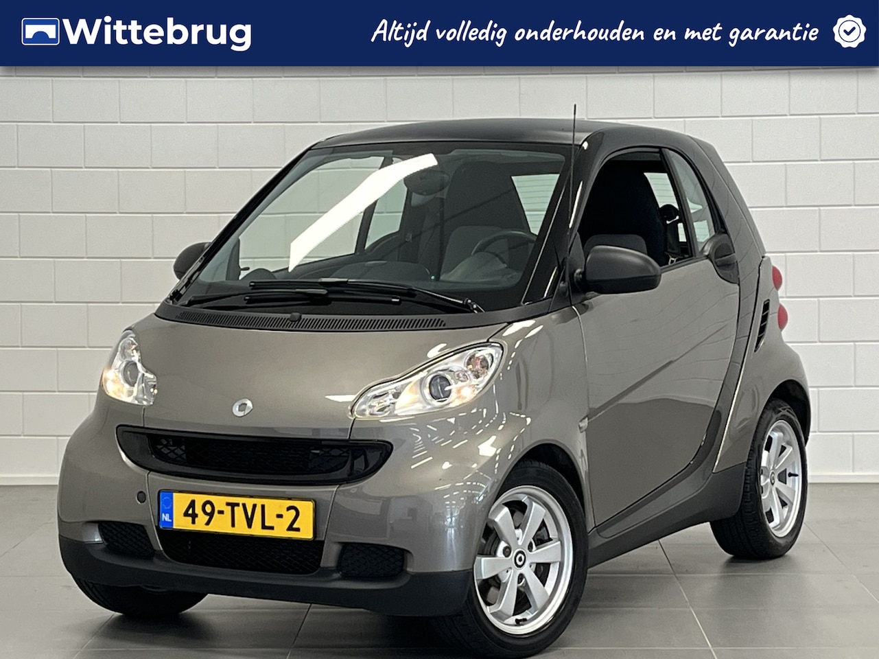 Smart Fortwo coupé - 1.0 mhd Pure AUTOMAAT | AIRCO | LICHTMETALEN VELGEN | LAGE KM-STAND! - AutoWereld.nl