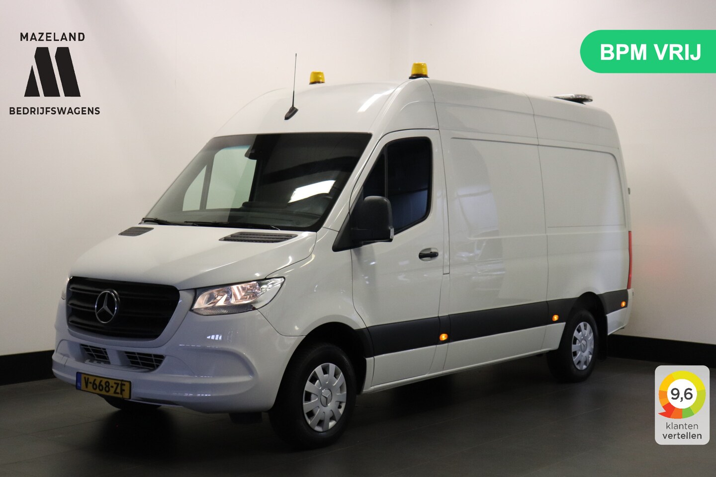 Mercedes-Benz Sprinter - 314 2.2 CDI L2H2 Automaat EURO 6 - Airco - Navi - Cruise - € 19.950,-Excl. - AutoWereld.nl