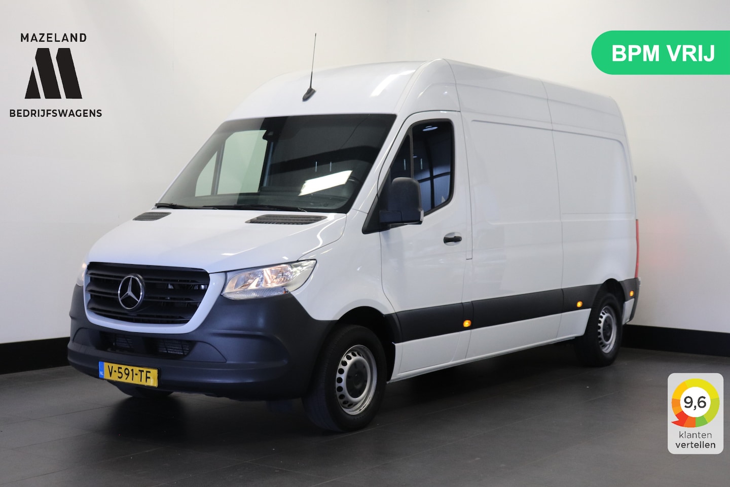 Mercedes-Benz Sprinter - 314 2.2 CDI L2H2 Automaat EURO 6 - Airco - Navi - Cruise - € 17.499,- Excl. - AutoWereld.nl