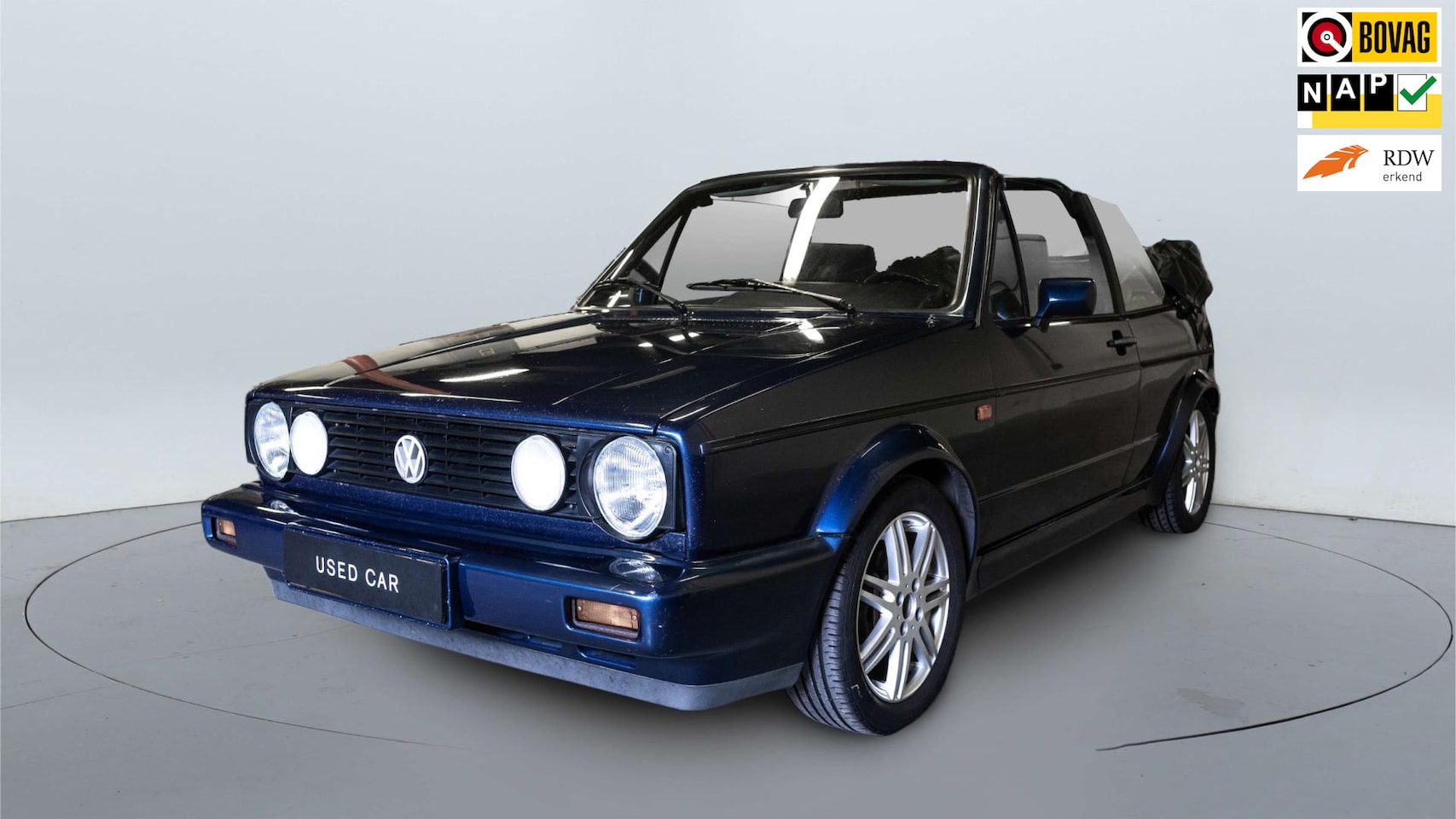 Volkswagen Golf Cabriolet - 1.8 | Origineel Nederlands | Rijdt en schakelt goed | APK tot 09/2025 - AutoWereld.nl