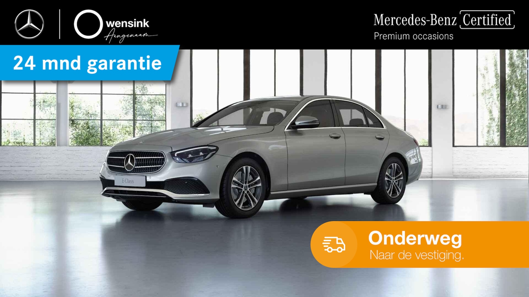 Mercedes-Benz E-klasse - 300 Avantgarde | Luchtvering | Stoelverwarming | Sfeerverlichting | High Peformance LED | - AutoWereld.nl