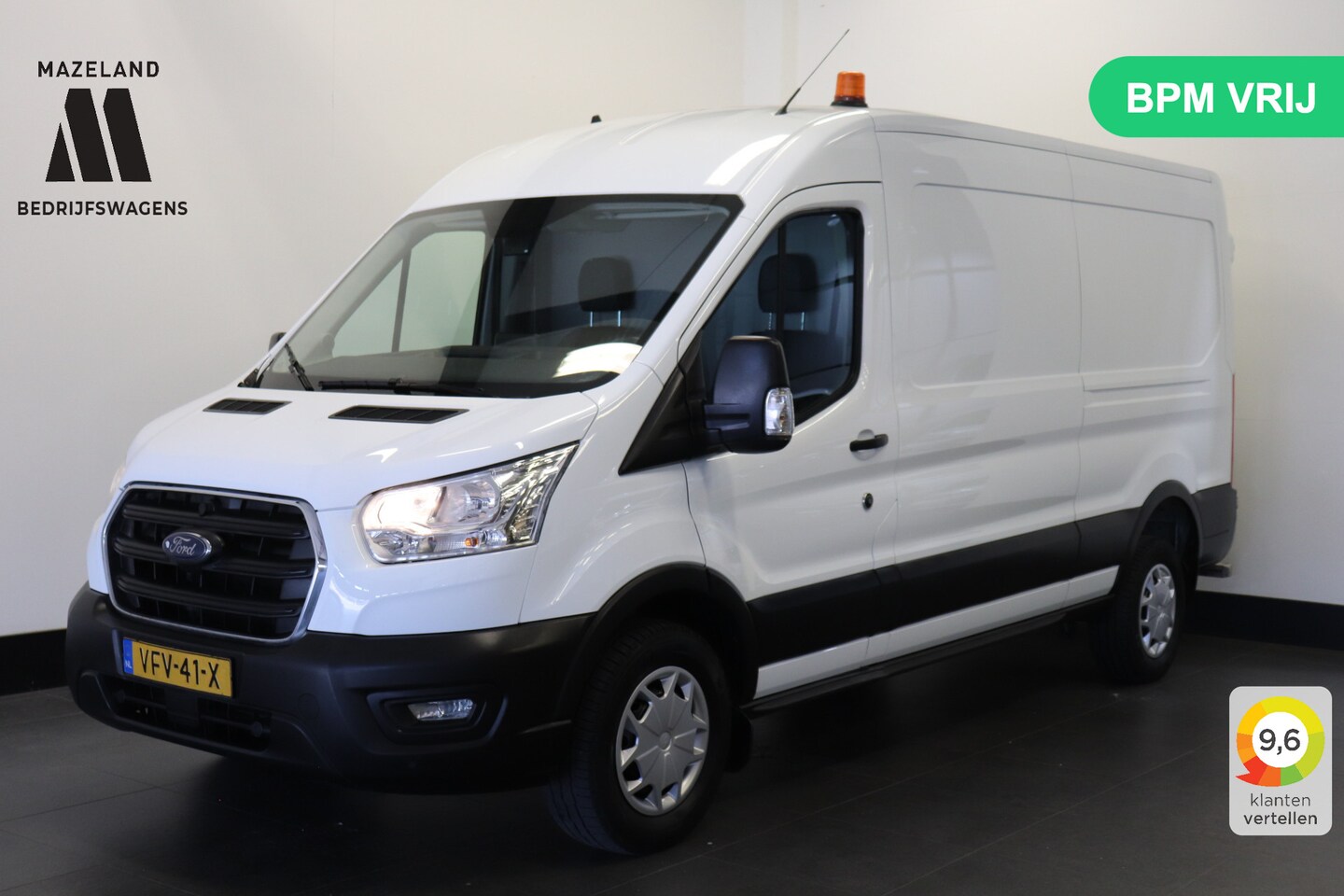 Ford Transit - 2.0 TDCI 130PK L3H2 - EURO 6 - Airco - Navi - Cruise - € 14.900,- Excl. - AutoWereld.nl