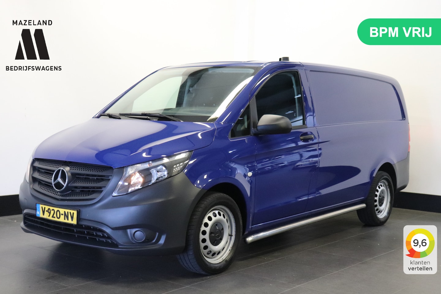 Mercedes-Benz Vito - 114 CDI Lang Automaat EURO 6 - Airco - Navi - Cruise - € 13.950,- Excl. - AutoWereld.nl