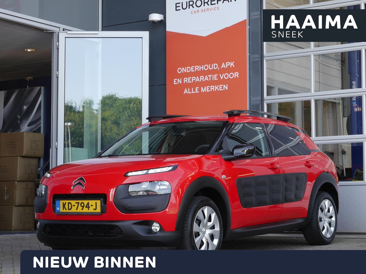 Citroën C4 Cactus - 1.2 PureTech Feel | Achteruitrijcamera  | Stoelverwarming | Cruise control | Navigatie | P - AutoWereld.nl
