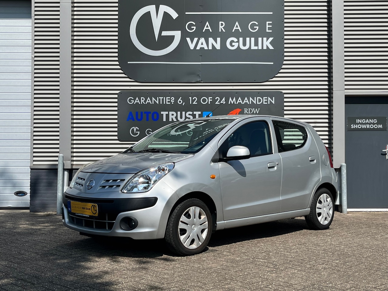 Nissan Pixo - 1.0 Acenta 68PK Airco,Parkeersonsoren,ElektrischeRamen,Isofix,Radio/Cd-Speler,CentraleVerg - AutoWereld.nl