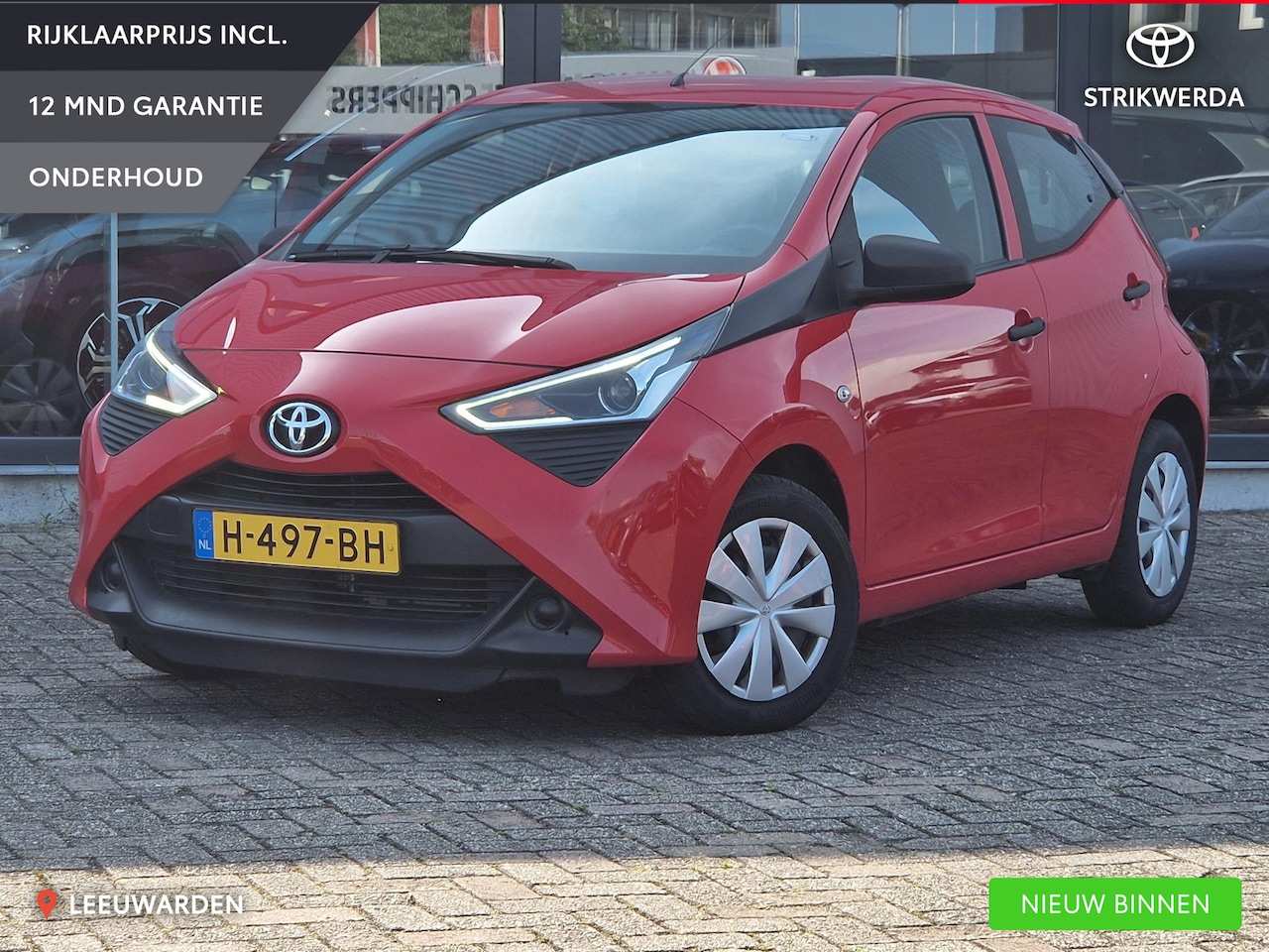 Toyota Aygo - 1.0 VVT-i x-fun Airco Bluetooth - AutoWereld.nl