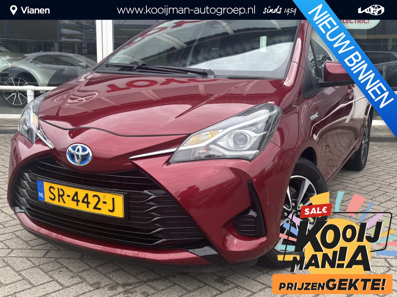 Toyota Yaris - 1.5 Hybrid Energy SLECHTS 125.838KM, NAVIGATIE, ZEER NETTE AUTO! - AutoWereld.nl
