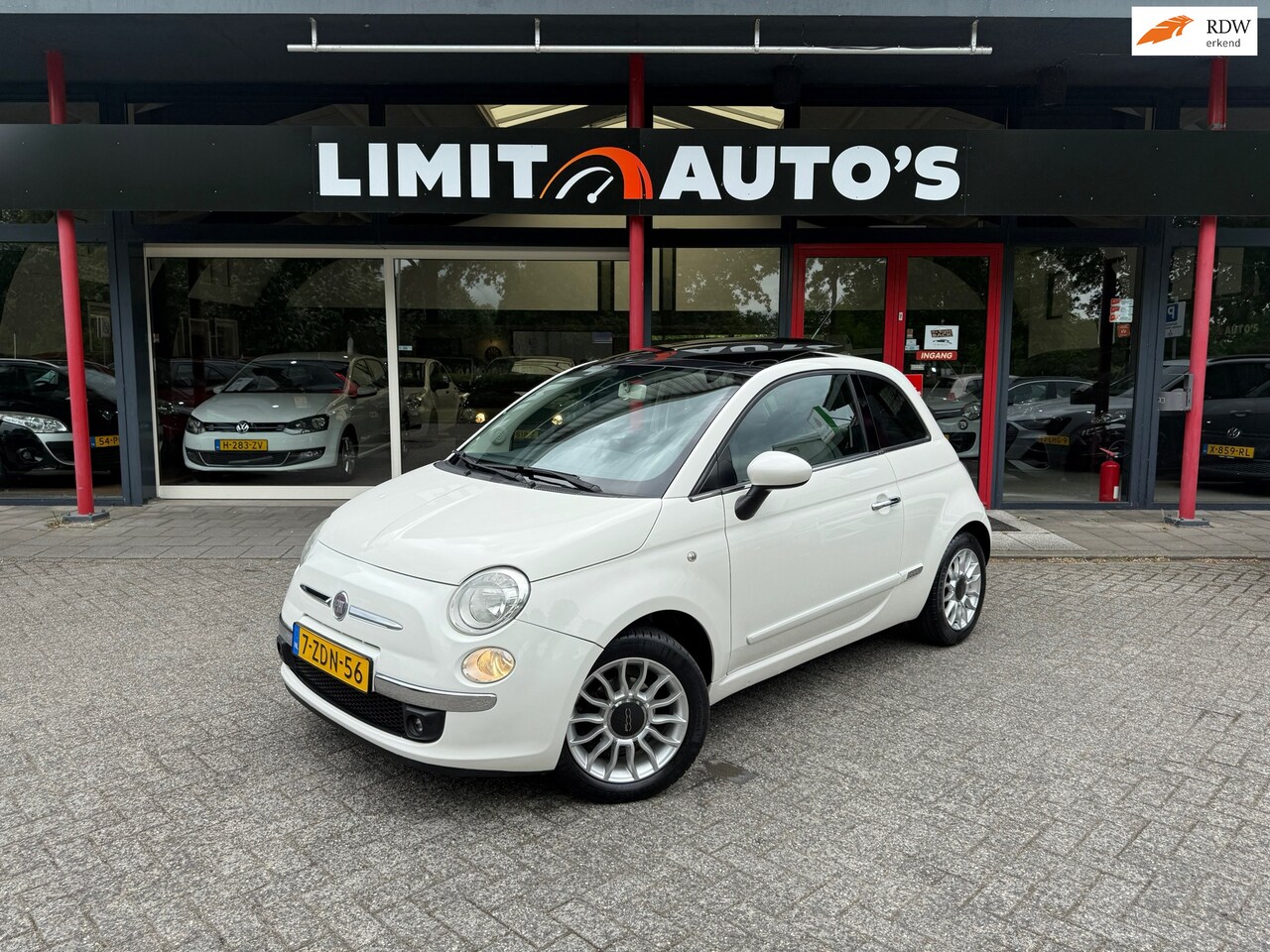 Fiat 500 - 1.2 Naked Climate/Pano/El/ramen/Lmv/Apk - AutoWereld.nl