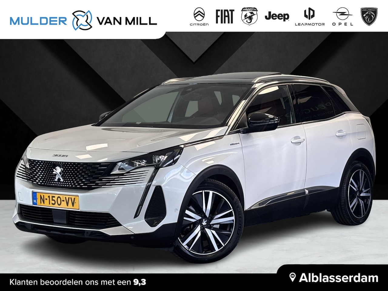 Peugeot 3008 - GT Pack 1.6 HYbrid4 PHEV 300pk e-EAT8 4x4 | SCHUIF/KANTELDAK | ELEKTR. A.KLEP | NIGHTVISIO - AutoWereld.nl