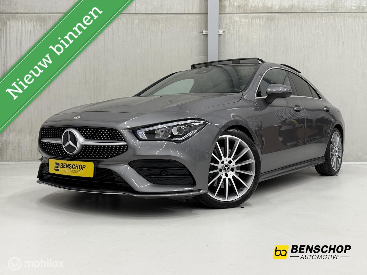 Mercedes-Benz CLA-Klasse - 200 AMG Panodak Wide Screen Navi Camera Burmeister 19 inch - AutoWereld.nl