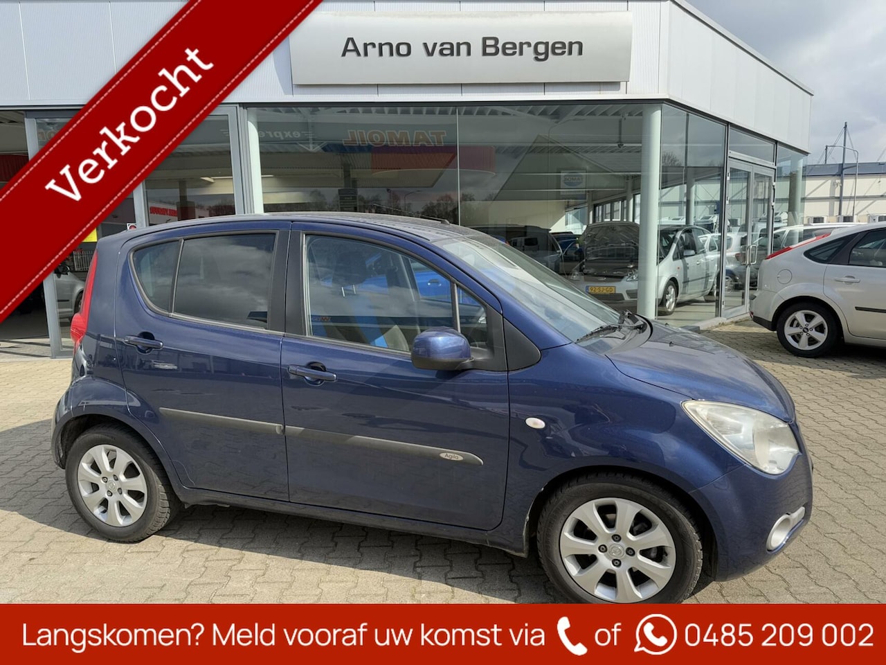 Opel Agila - 1.2 Enjoy 1.2 Enjoy, airco, lm-velgen, extra getint glas achter. - AutoWereld.nl
