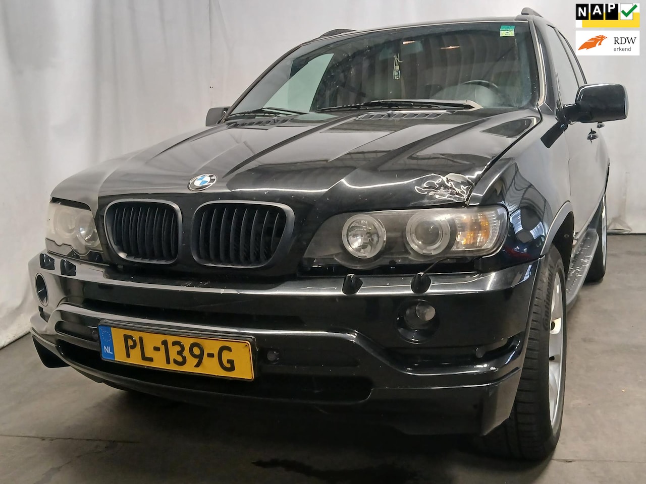 BMW X5 - 4.4i Executive - Airco - Navi - LPG - Schade - AutoWereld.nl