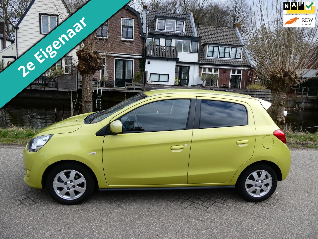Mitsubishi Space Star - 1.0 Bright 5-deurs Clima 2e eigenaar Zuinig A-Label - AutoWereld.nl