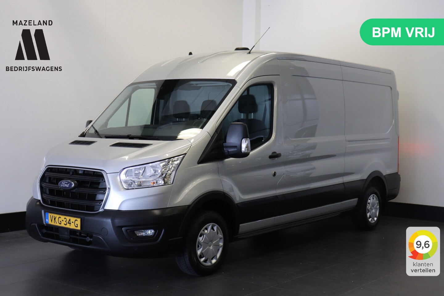 Ford Transit - 2.0 TDCI 130PK L3H2 EURO 6 - Airco - Navi - Cruise -  € 16.950,- Excl. - AutoWereld.nl