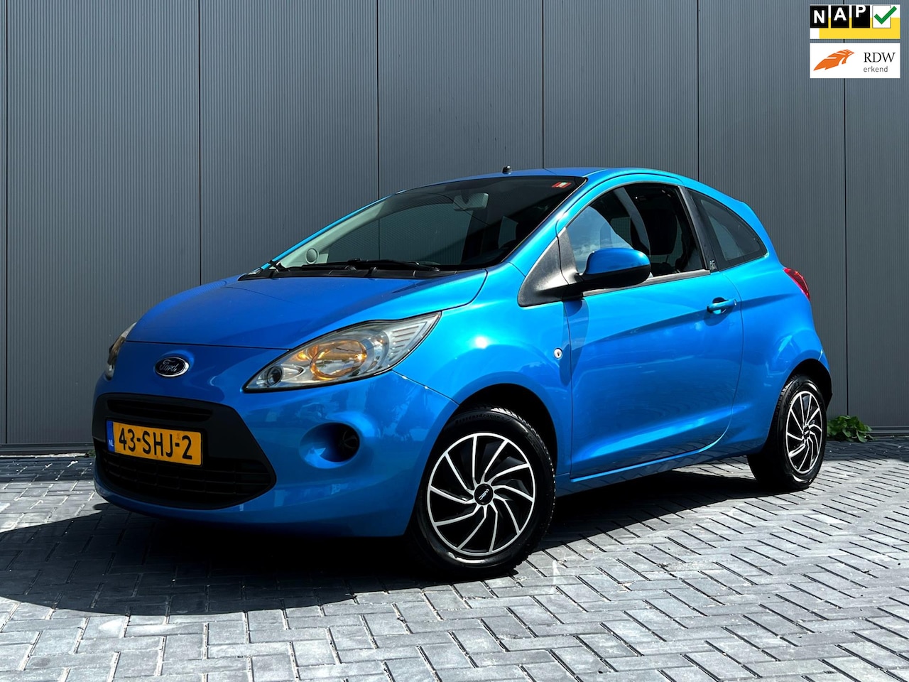 Ford Ka - 1.2 Cool & Sound start/stop carplay Nieuw banden en Airco - AutoWereld.nl