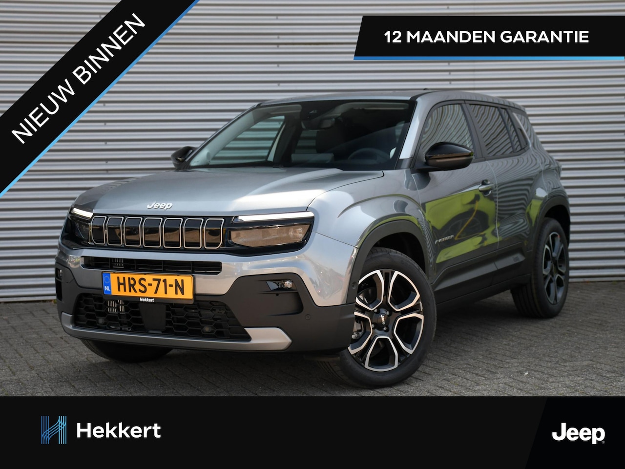 Jeep Avenger - Summit 1.2 e-Hybrid 110pk Automaat WINTER PACK | JBL | ADAPT. CRUISE | PDC + CAM. | 18''LM - AutoWereld.nl